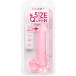 CALEXOTICS - SIZE QUEEN DILDO ROSA 20.3 CM - piKanteo | Despierta tu lado más piKante
