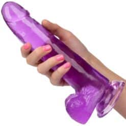 CALEXOTICS - SIZE QUEEN DILDO LILA 20.3 CM - piKanteo | Despierta tu lado más piKante