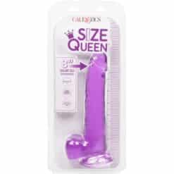 CALEXOTICS - SIZE QUEEN DILDO LILA 20.3 CM - piKanteo | Despierta tu lado más piKante