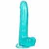 CALEXOTICS - SIZE QUEEN DILDO AZUL 20.3 CM - piKanteo | Despierta tu lado más piKante