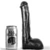 ALL BLACK - PENE REALÍSTICO ANAL 23 CM - piKanteo | Despierta tu lado más piKante