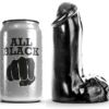 ALL BLACK - DILDO REALÍSTICO 13 CM - piKanteo | Despierta tu lado más piKante