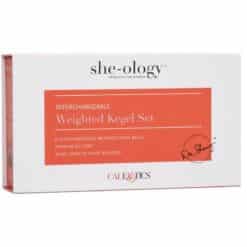 CALEXOTICS - SHE-OLOGY SET BOLAS KEGEL INTERCAMBIABLES - piKanteo | Despierta tu lado más piKante