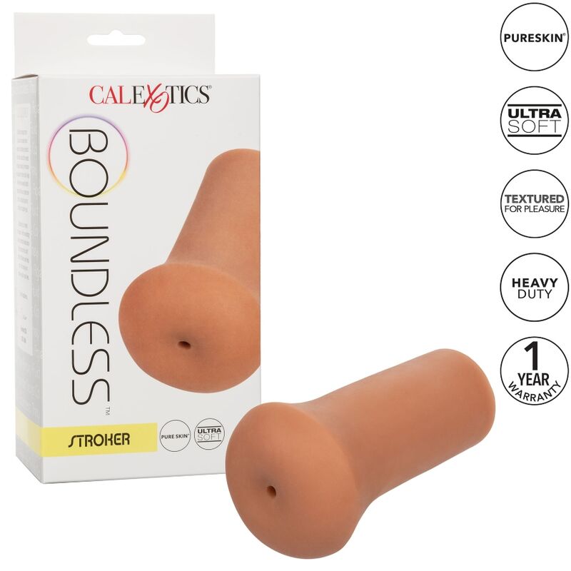 Alternative view of CALEXOTICS - MASTURBADOR BOUNDLESS STROKER COLOR CARAMELO