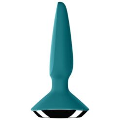 SATISFYER - PLUG ILICIOUS 1 PLUG VIBRADOR VERDE - piKanteo | Despierta tu lado más piKante