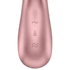 SATISFYER - HOT LOVER VIBRADOR ROSA & BEIGE - piKanteo | Despierta tu lado más piKante