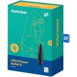 SATISFYER - ULTRA POWER BULLET 5 BALA VIBRADORA NEGRA - piKanteo | Despierta tu lado más piKante