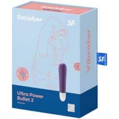 SATISFYER - ULTRA POWER BULLET 2 BALA VIBRADORA MORADA - piKanteo | Despierta tu lado más piKante
