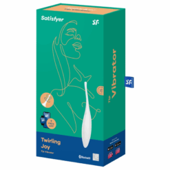 SATISFYER - TWIRLING JOY ESTIMULADOR CLITORIS BLANCO - piKanteo | Despierta tu lado más piKante