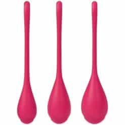 SATISFYER - YONI POWER 1 KIT DE ENTRENAMIENTO ROJO - piKanteo | Despierta tu lado más piKante