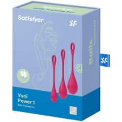 SATISFYER - YONI POWER 1 KIT DE ENTRENAMIENTO ROJO - piKanteo | Despierta tu lado más piKante