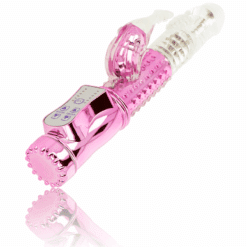 OHMAMA - VIBRADOR CON FUNCION ROTACION Y ESTIMULADOR CLITORIS - piKanteo | Despierta tu lado más piKante