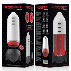JAMYJOB - ROCKET MASTURBADOR TECNOLOGÍA SOFT COMPRESSION Y VIBRACIÓN - piKanteo | Despierta tu lado más piKante