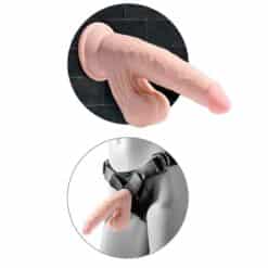 KING COCK - PLUS 3D DILDO SWINGING BALLS 12.7 CM - piKanteo | Despierta tu lado más piKante