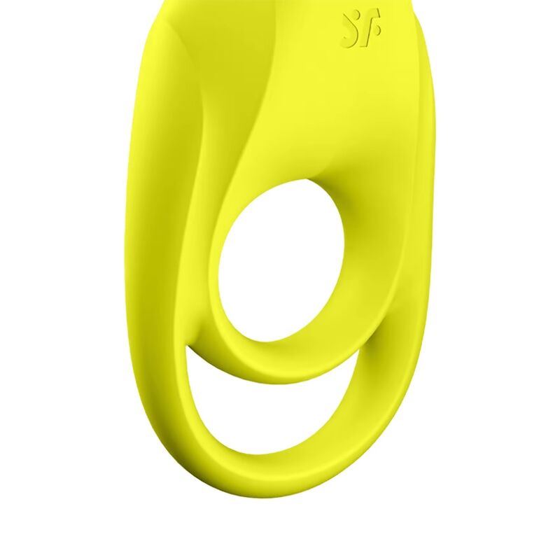 Alternative view of SATISFYER - SPECTACULAR DUO ANILLO VIBRADOR AMARILLO