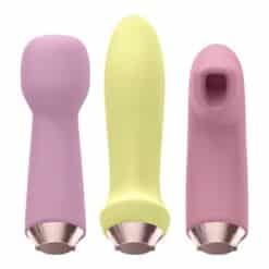 SATISFYER - MARVELOUS FOUR SET VIBRADOR & SUCCIONADOR - piKanteo | Despierta tu lado más piKante