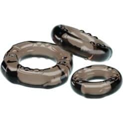 Alternative view of BAILE - COCK RINGS YVONNE SET 3 ANILLOS PENE