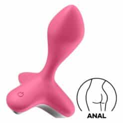 SATISFYER - GAME CHANGER PLUG VIBRADOR ROSA - piKanteo | Despierta tu lado más piKante