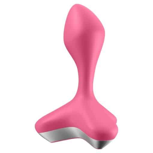 SATISFYER - GAME CHANGER PLUG VIBRADOR ROSA - Imagen 2