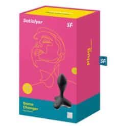 SATISFYER - GAME CHANGER PLUG VIBRADOR NEGRO - piKanteo | Despierta tu lado más piKante