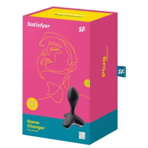 SATISFYER - GAME CHANGER PLUG VIBRADOR NEGRO - Imagen 5