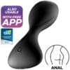SATISFYER - TRENDSETTER PLUG VIBRADOR APP NEGRO - piKanteo | Despierta tu lado más piKante
