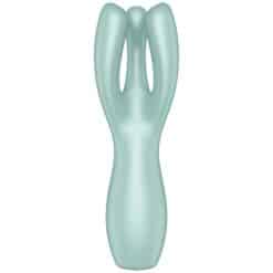 SATISFYER - THREESOME 3 VIBRADOR VERDE - piKanteo | Despierta tu lado más piKante