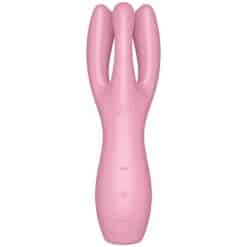 Alternative view of SATISFYER - THREESOME 3 VIBRADOR ROSA