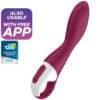 SATISFYER - HEATED THRILL VIBRADOR PUNTO G - piKanteo | Despierta tu lado más piKante