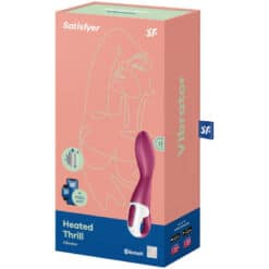 SATISFYER - HEATED THRILL VIBRADOR PUNTO G - piKanteo | Despierta tu lado más piKante