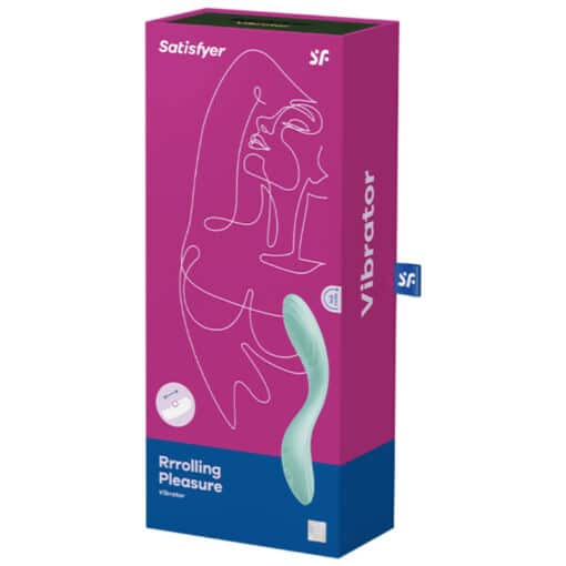 SATISFYER - RRROLLING PLEASURE VIBRADOR PUNTO G VERDE - Imagen 5