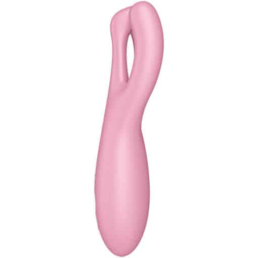 SATISFYER - THREESOME 4 VIBRADOR APP ROSA - Imagen 3