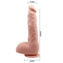 BAILE - DILDO REALÍSTICO JASON NATURAL 24 CM - piKanteo | Despierta tu lado más piKante