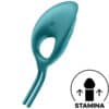 SATISFYER - SWORDSMAN ANILLO VIBRADOR VERDE - piKanteo | Despierta tu lado más piKante
