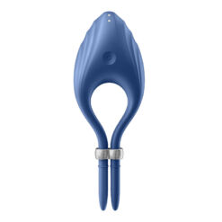 Alternative view of SATISFYER - DUELIST ANILLO VIBRADOR AZUL