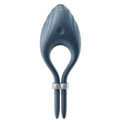 Alternative view of SATISFYER - DUELIST ANILLO VIBRADOR GRIS