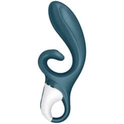 Alternative view of SATISFYER - HUG ME VIBRADOR RABBIT APP AZUL