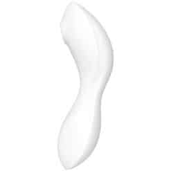 SATISFYER - CURVY TRINITY 5 ESTIMULADOR Y VIBRADOR APP BLANCO - piKanteo | Despierta tu lado más piKante
