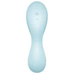SATISFYER - CURVY TRINITY 5 ESTIMULADOR Y VIBRADOR APP AZUL - piKanteo | Despierta tu lado más piKante