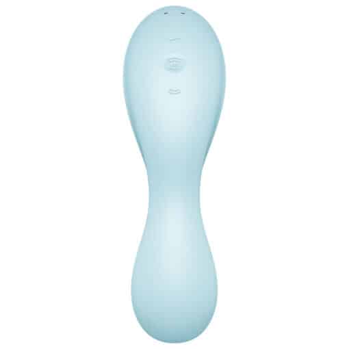 SATISFYER - CURVY TRINITY 5 ESTIMULADOR Y VIBRADOR APP AZUL - Imagen 3