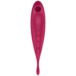 Alternative view of SATISFYER - TWIRLING PRO+ ESTIMULADOR Y VIBRADOR APP ROJO