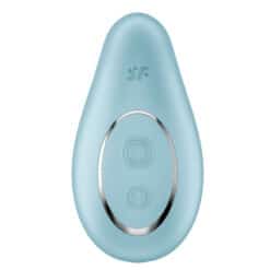 Alternative view of SATISFYER - DIPPING DELIGHT VIBRADOR LAY-ON AZUL