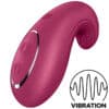 SATISFYER - DIPPING DELIGHT VIBRADOR LAY-ON ROJO - piKanteo | Despierta tu lado más piKante