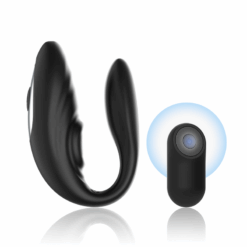 Alternative view of BRILLY GLAM- COUPLE PULSING & VIBRATING CONTROL REMOTO