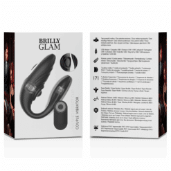 BRILLY GLAM- COUPLE PULSING & VIBRATING CONTROL REMOTO - piKanteo | Despierta tu lado más piKante