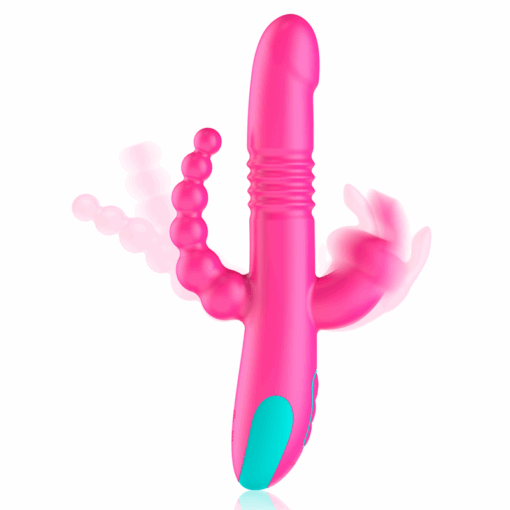 HAPPY LOKY - DONALD TRIPLE ESTIMULACIÓN: ANAL, PUNTO G & CLÍTORIS COMPATIBLE CON WATCHME WIRELESS TECHNOLOGY - Imagen 2