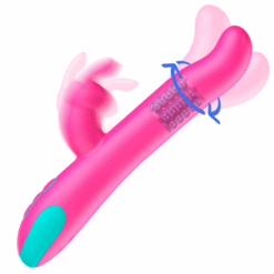 HAPPY LOKY - PLUTO RABBIT VIBRATOR & ROTATOR COMPATIBLE CON WATCHME WIRELESS TECHNOLOGY - piKanteo | Despierta tu lado más piKante