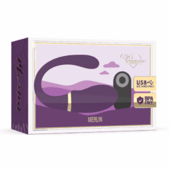 Alternative view of TREASURE - MERLIN DOUBLE COUPLE VIBRATOR CONTROL REMOTO