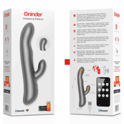 ONINDER - OSLO VIBRACIÓN & ROTACIÓN NEGRO - APP GRATUITA - piKanteo | Despierta tu lado más piKante