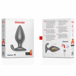 ONINDER - RIO PLUG ANAL VIBRADOR NEGRO - APP GRATUITA - piKanteo | Despierta tu lado más piKante